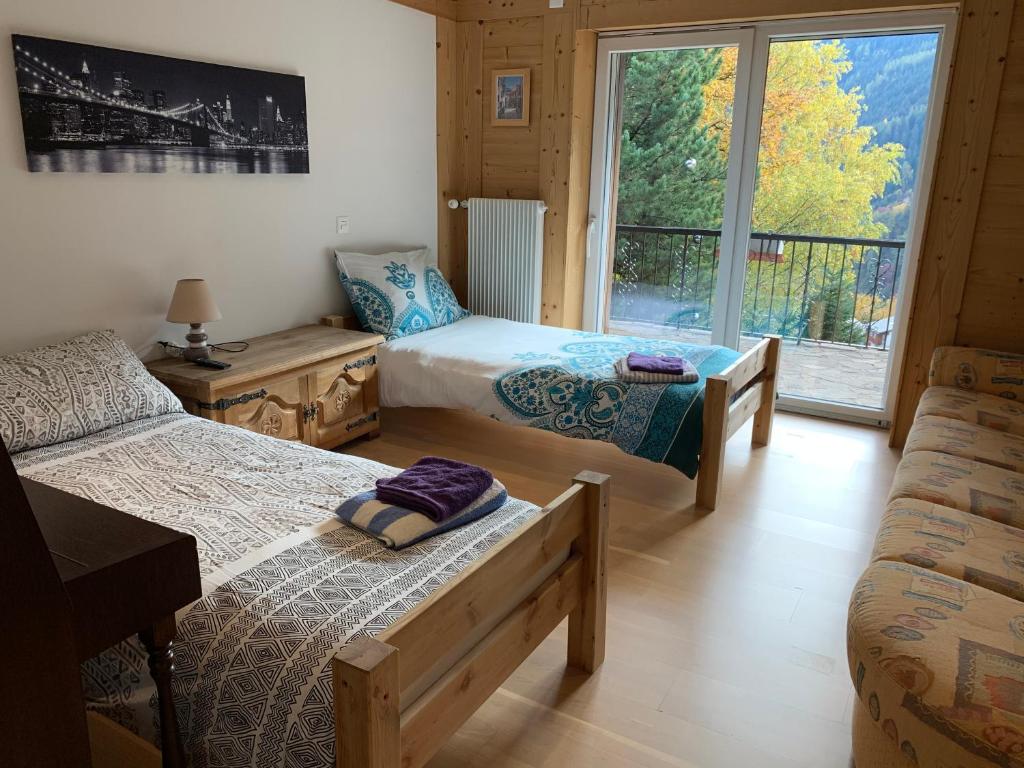 Posezení v ubytování Chalet Belmont