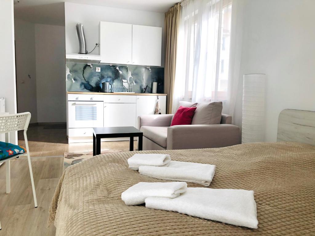 Posezení v ubytování Temerso Studio-Apartment