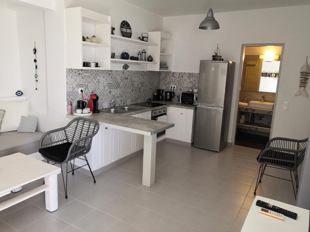 Kuchyň nebo kuchyňský kout v ubytování Mariannas House