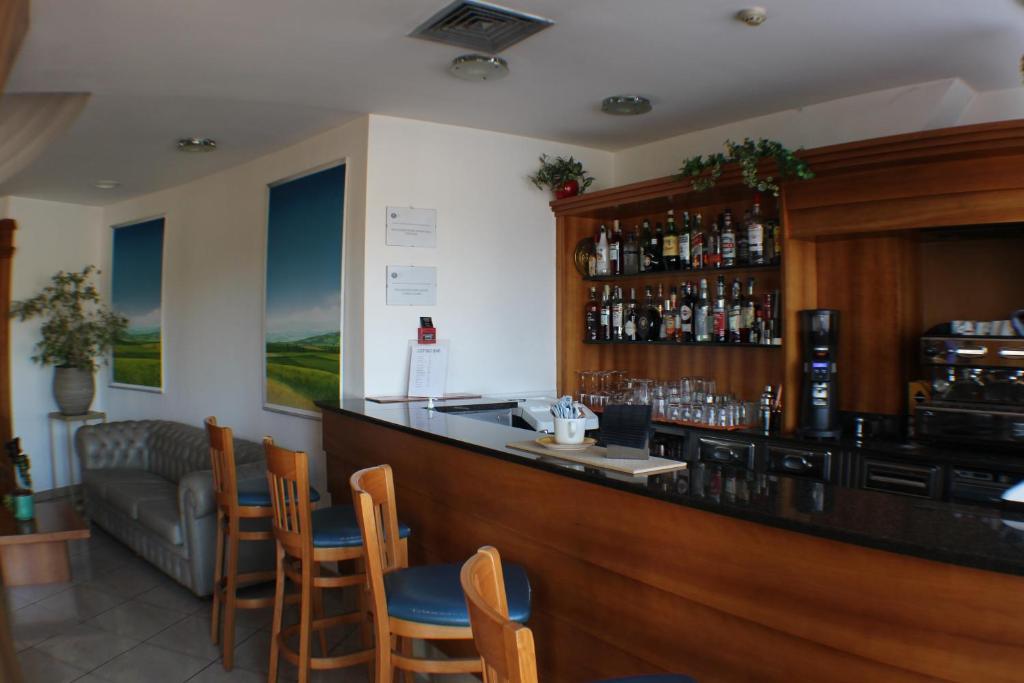 Lounge nebo bar v ubytování Hotel Europa Milano