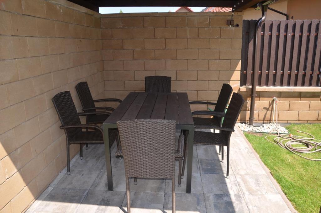 Patio nebo venkovní prostory v ubytování Apartmány Za Dvorem