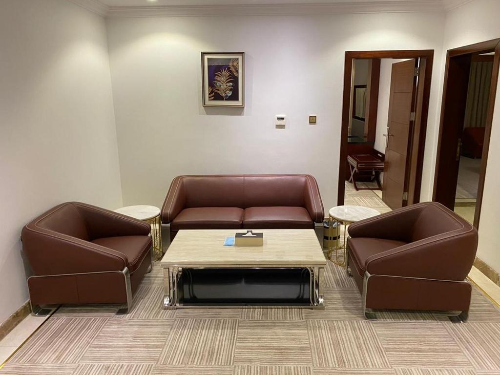Posezení v ubytování Al Wadaq Hotel