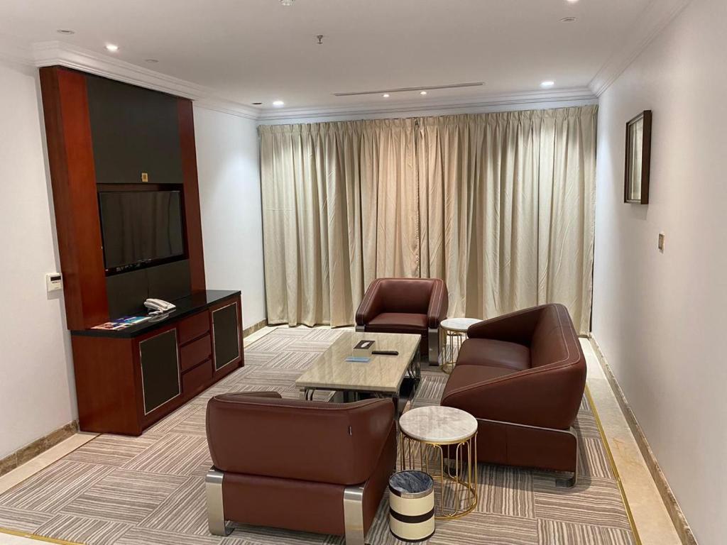Posezení v ubytování Al Wadaq Hotel