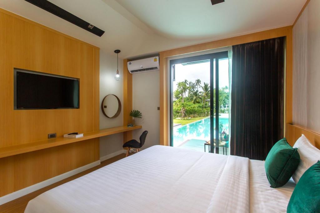 Bazén v ubytování The Canale Samui Resort nebo v jeho okolí