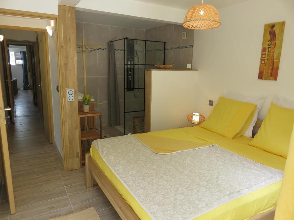 Postel nebo postele na pokoji v ubytování Villa Ferré