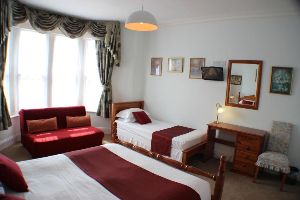 Postel nebo postele na pokoji v ubytování Filton Guest House