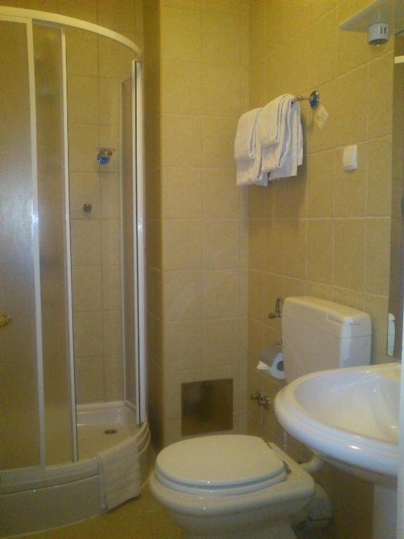 Kúpeľňa v ubytovaní Hotel Zuco