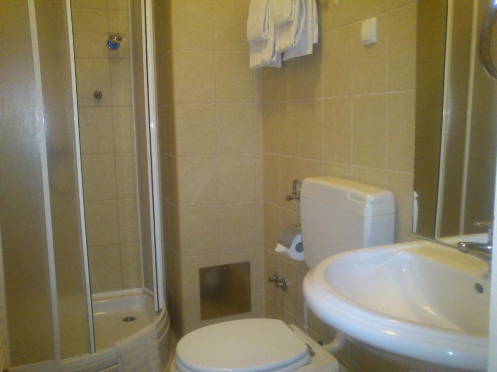 Kúpeľňa v ubytovaní Hotel Zuco