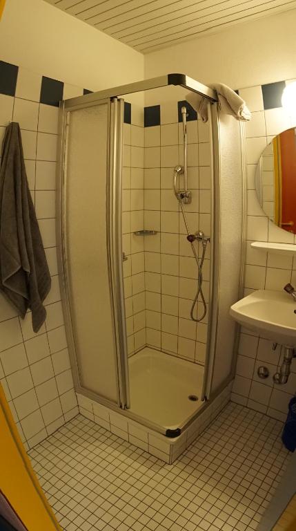 Koupelna v ubytování Jugendherberge Bad Gastein