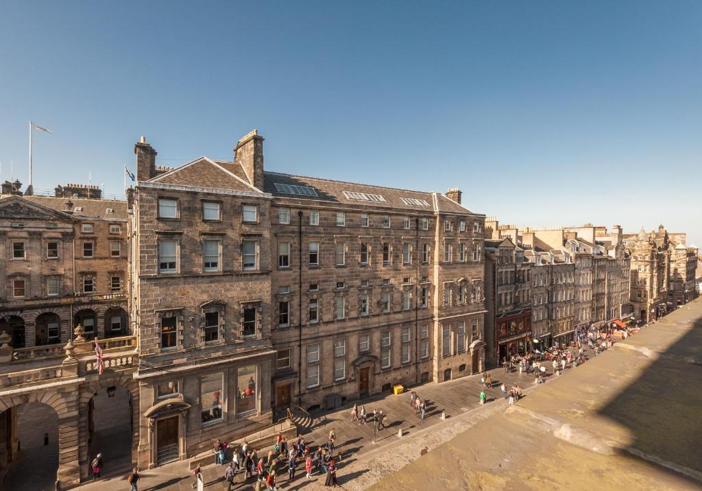 Nespecifikovaný výhled na destinaci Edinburgh nebo výhled na město při pohledu z apartmánu