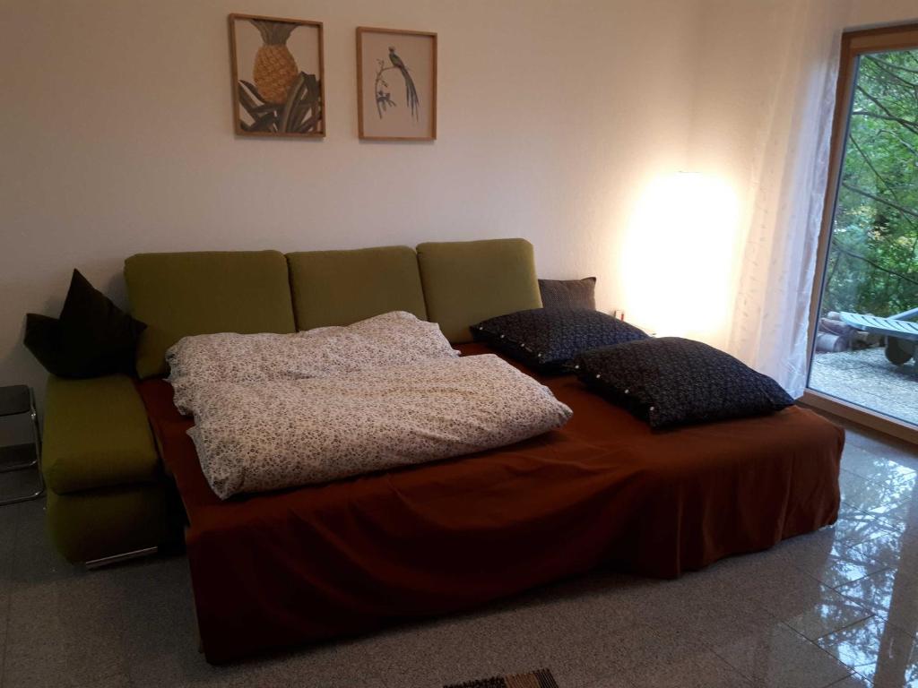 Posezení v ubytování Ferienhaus Frankenglueck