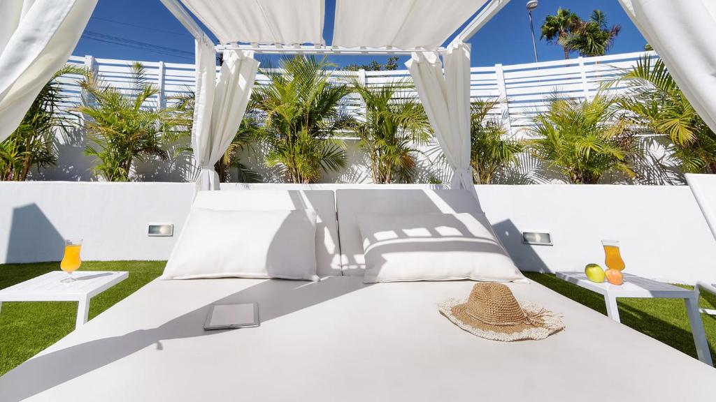 A balcony or terrace at Bungalows Adonis