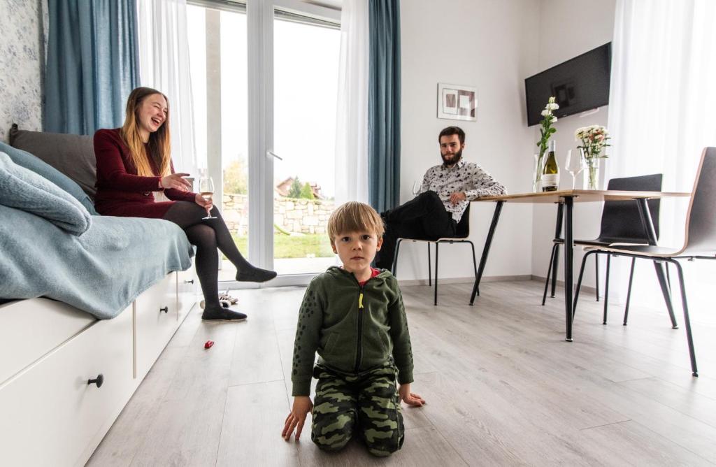 Děti v ubytování Vinorell Apartman