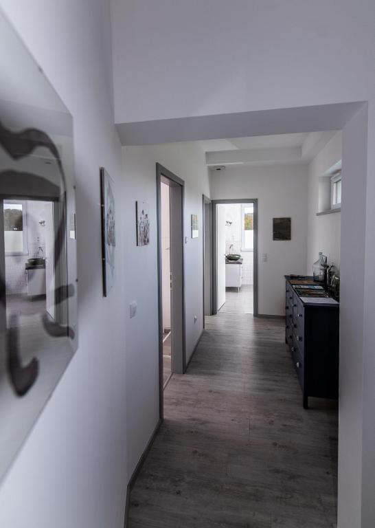 Kuchyň nebo kuchyňský kout v ubytování Vinorell Apartman