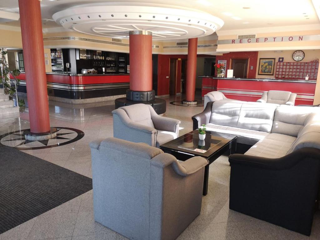 Posezení v ubytování Hotel Elegance