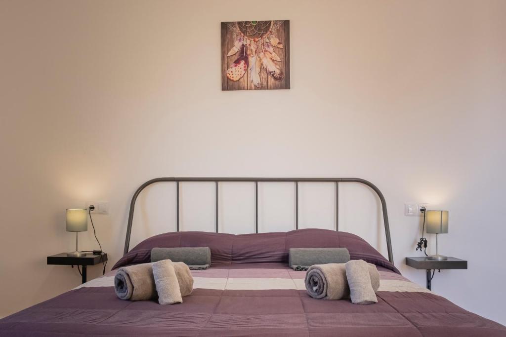 Postel nebo postele na pokoji v ubytování VistalRoque