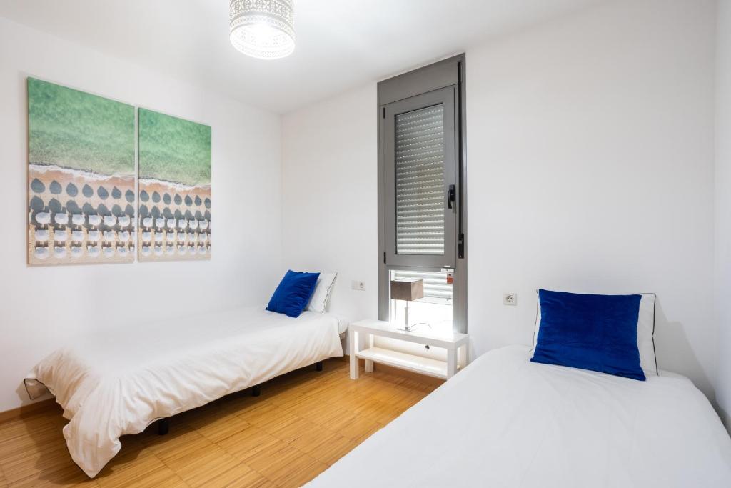 Posteľ alebo postele v izbe v ubytovaní Home2Book Stunning La Quinta, Pool