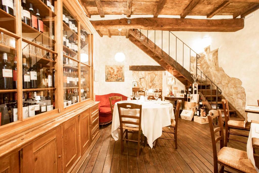 Posezení v ubytování Locanda Antico Borgo