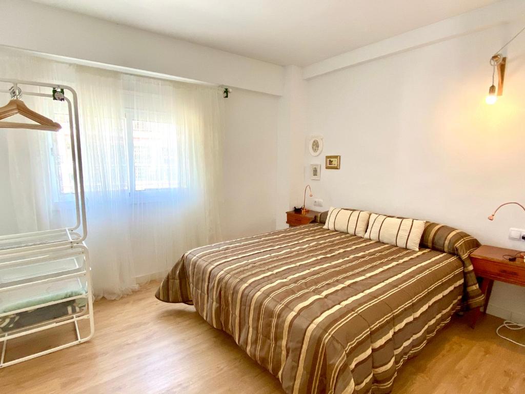 Postel nebo postele na pokoji v ubytování Apartamento de moderno en Salou