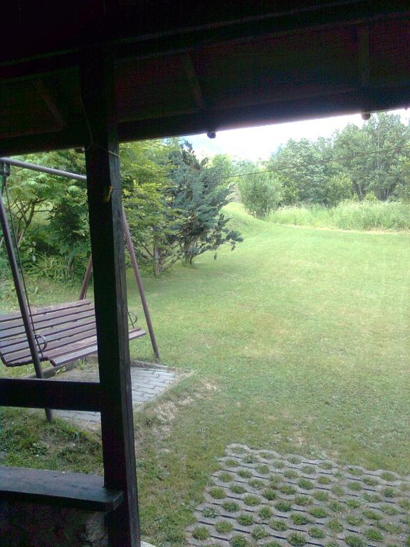 A garden outside Chalupa Vaclav