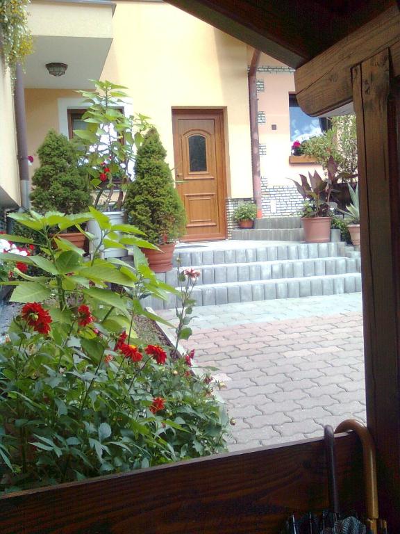 A garden outside Chalupa Vaclav