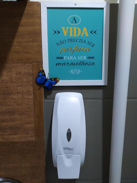 Sertifikat, nagrada, logo ili drugi dokument prikazan u objektu Hostel Portal Das Fadas