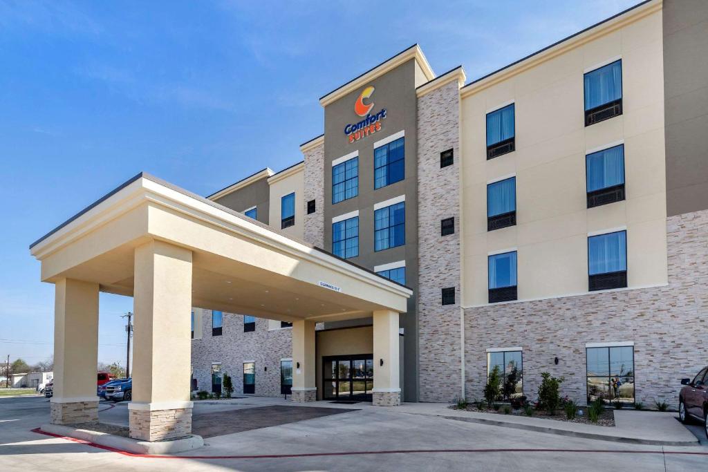 a rendering of the front of a hotel at Comfort Suites San Antonio Ft Sam Houston-SAMMC Area in San Antonio