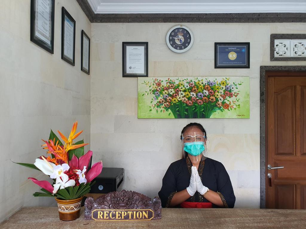 Tamu yang menginap di Kiskenda Cottages & Restaurant