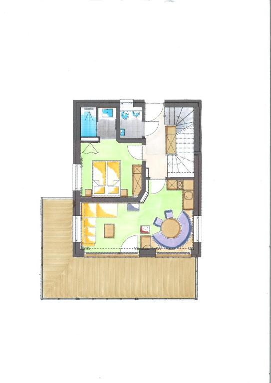 Půdorys ubytování Hotel Mariasteinerhof