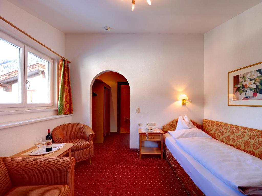 Posezení v ubytování Heart Hotel Arlberg