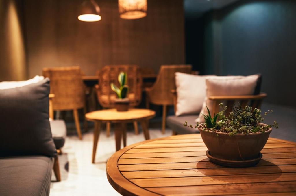 Posezení v ubytování Even Derech by Smart Hotels