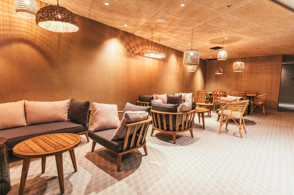 Posezení v ubytování Even Derech by Smart Hotels