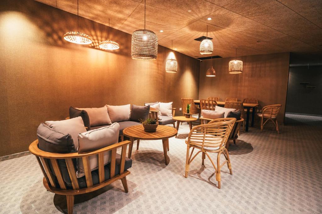 Posezení v ubytování Even Derech by Smart Hotels