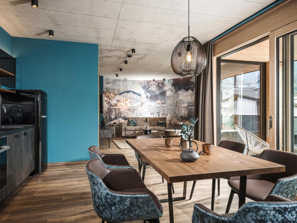 Posezení v ubytování Sieghard Suites Mayrhofen