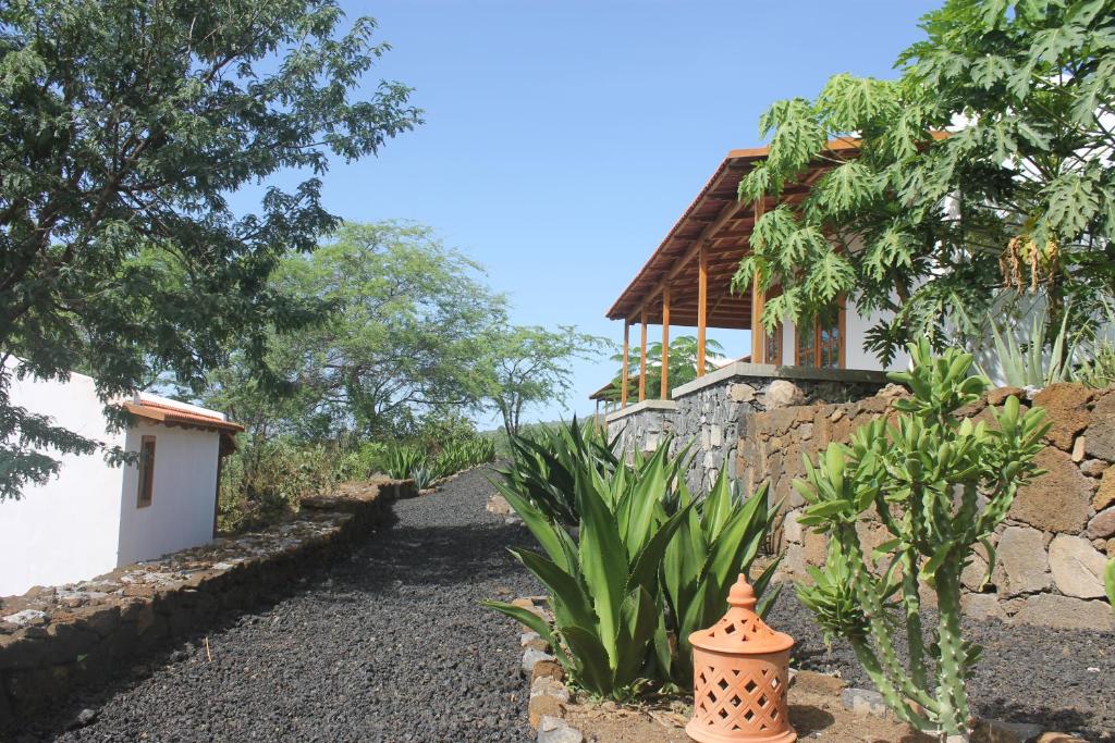 Zahrada ubytování La Fora Ecolodge