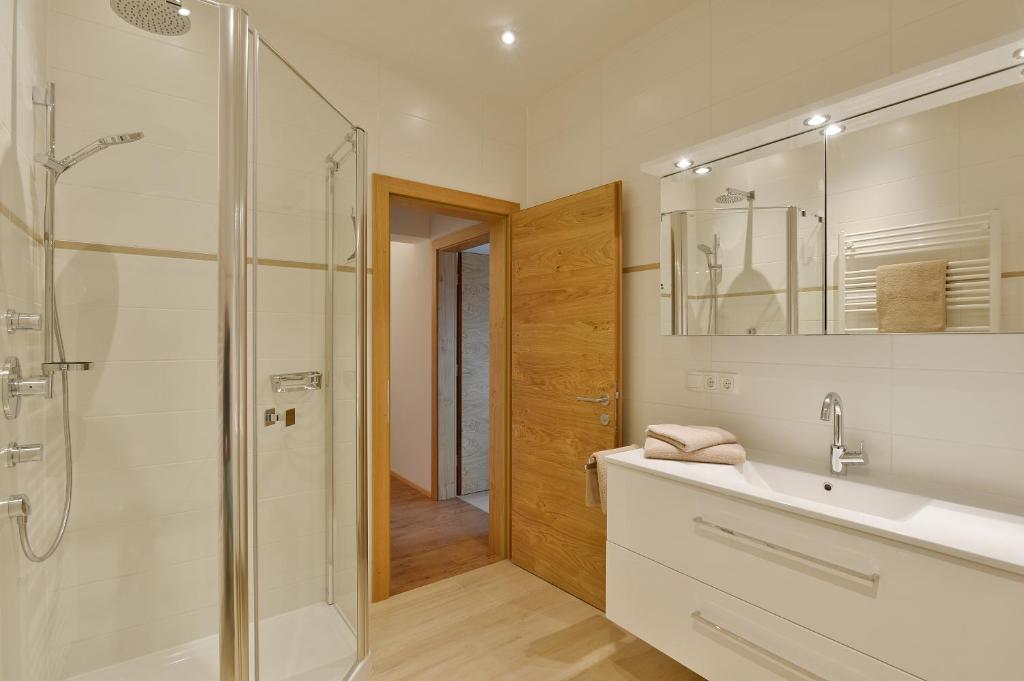 Koupelna v ubytování Appartement Fuchs Ferdinand