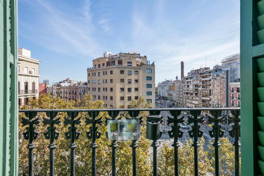 A general view of Barcelona or a view of the city taken from Az apartmant