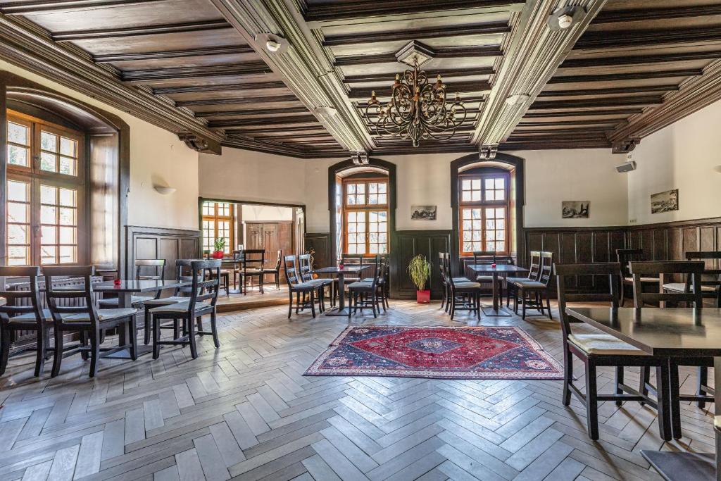 Posezení v ubytování Naturhotel Schloss Kassegg