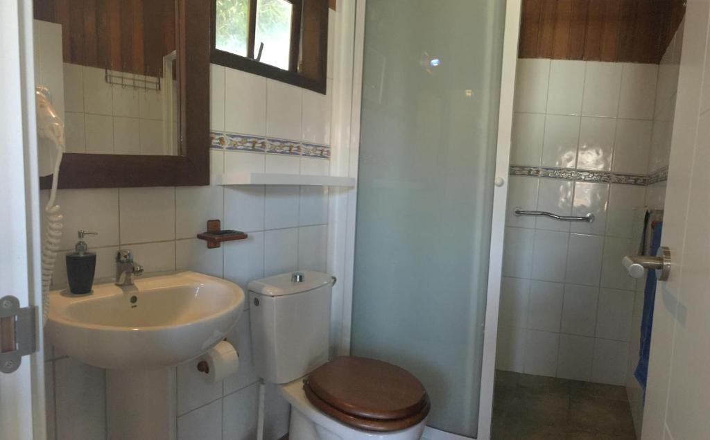 Koupelna v ubytování Casa Inmaculada Cabañas Mini Complejo Entero