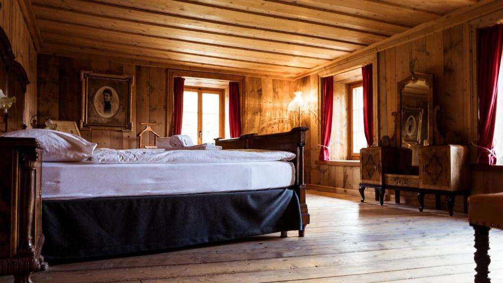 Postel nebo postele na pokoji v ubytování Hof Zuort