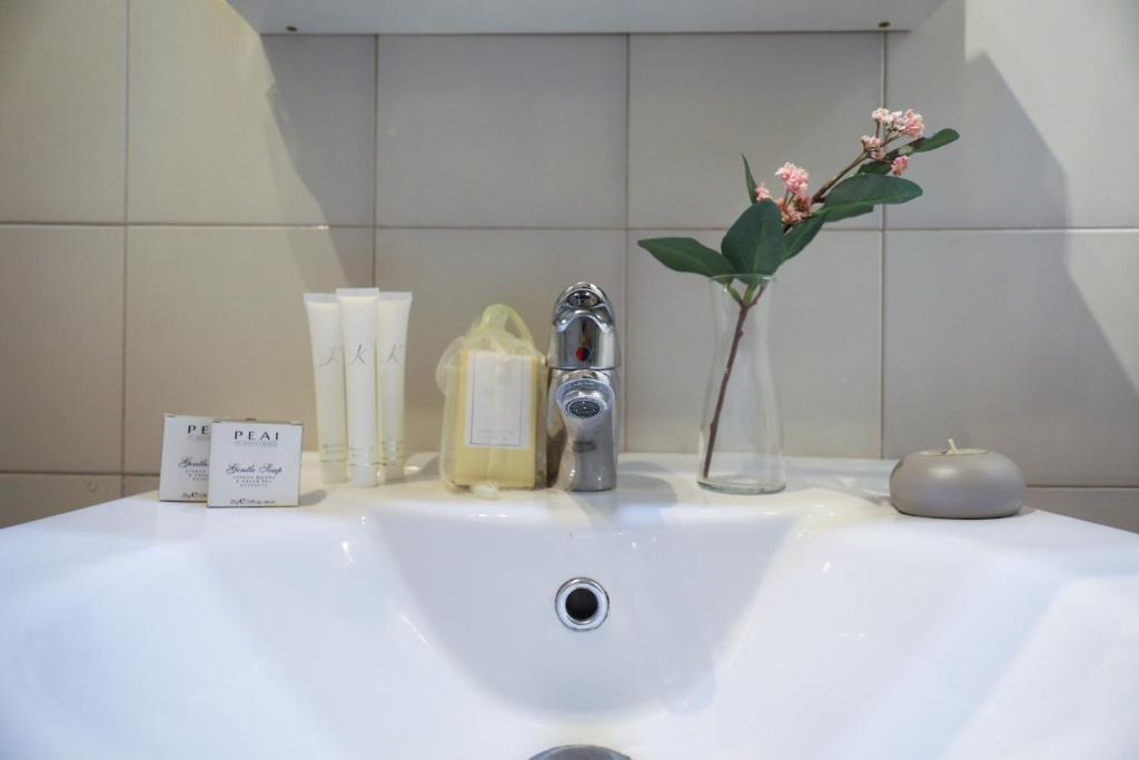 Kúpeľňa v ubytovaní Welc-ōm Santa Giustina apartment