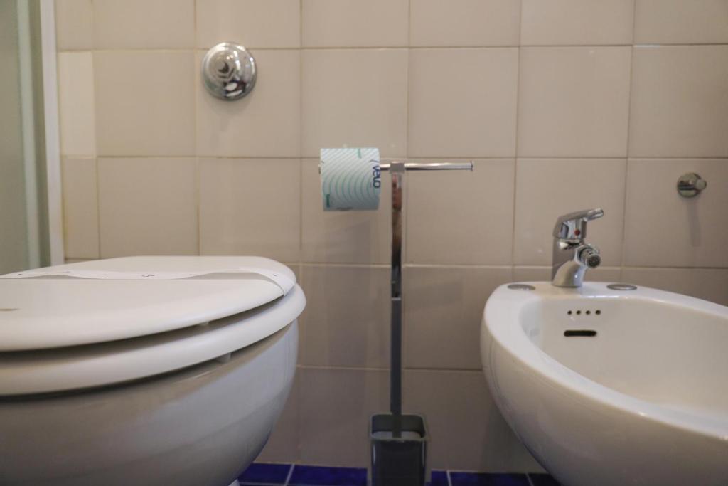 Kúpeľňa v ubytovaní Welc-ōm Santa Giustina apartment