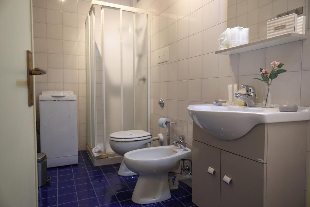 Kúpeľňa v ubytovaní Welc-ōm Santa Giustina apartment