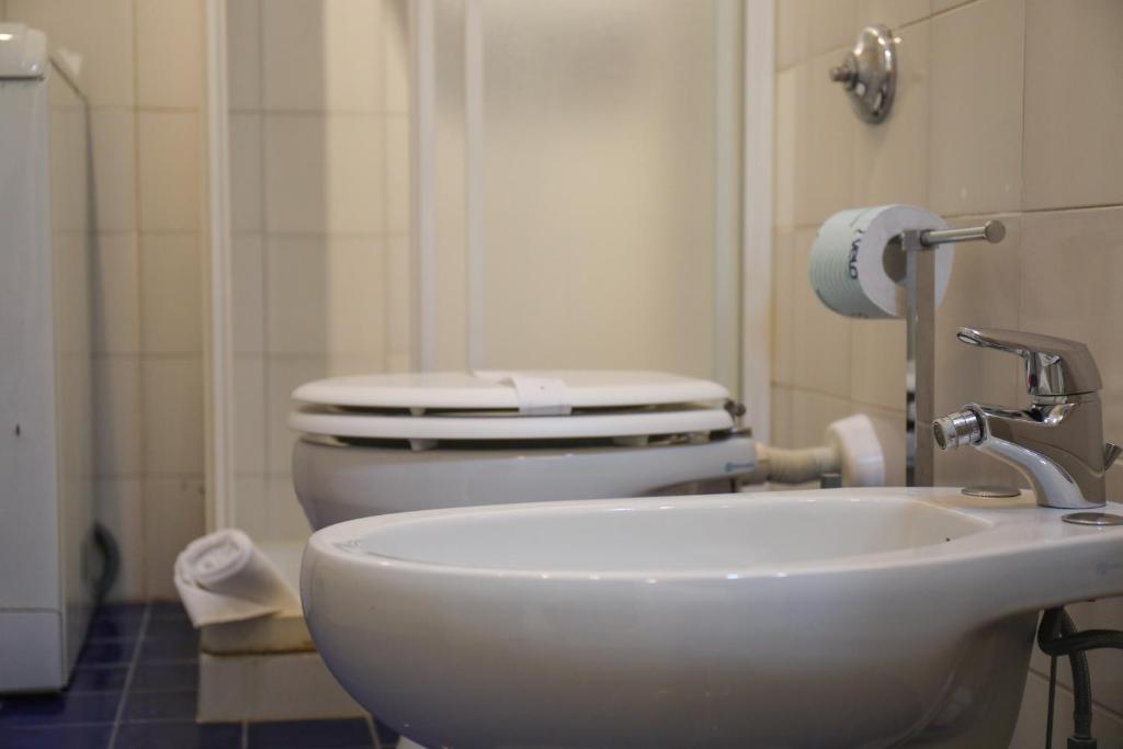 Kúpeľňa v ubytovaní Welc-ōm Santa Giustina apartment
