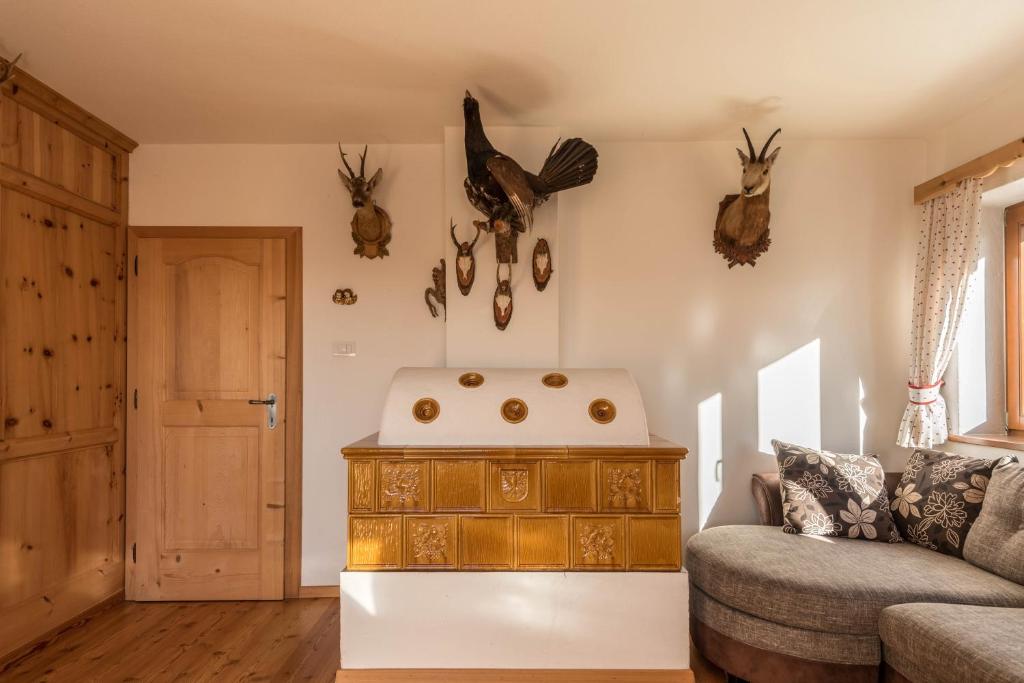 Posezení v ubytování Ferienwohnung Sella Seis