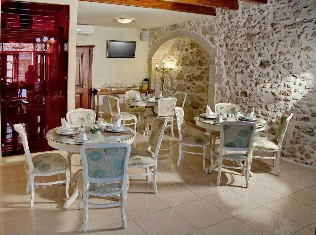 En restaurant eller et andet spisested på Antica Dimora Suites