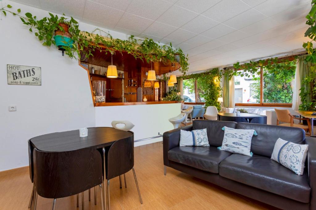 Posezení v ubytování Hostal Manolita