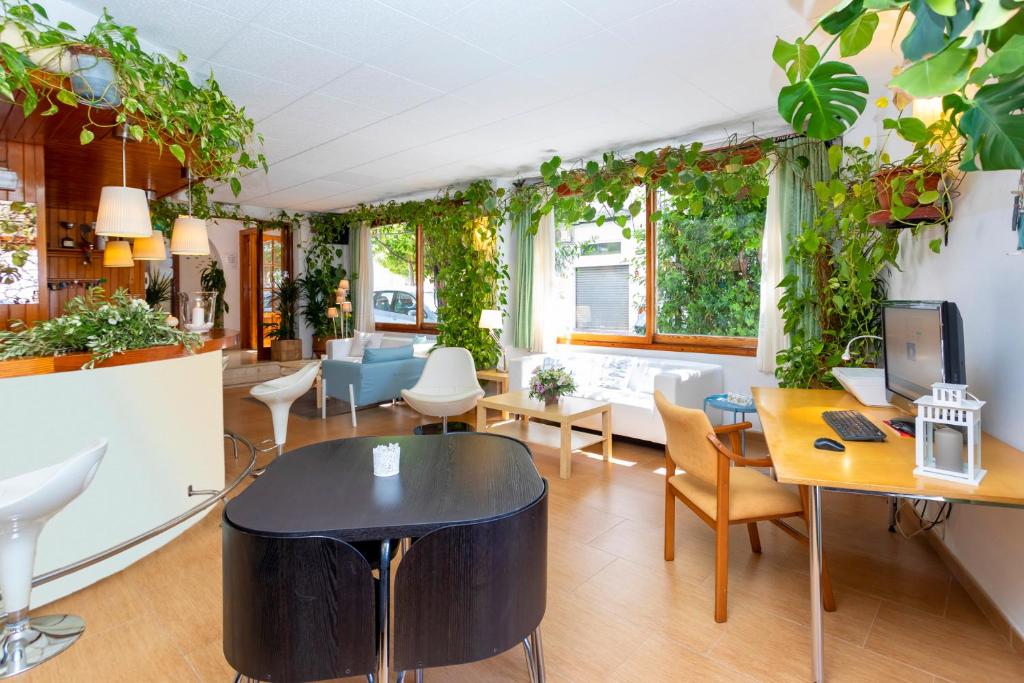 Posezení v ubytování Hostal Manolita