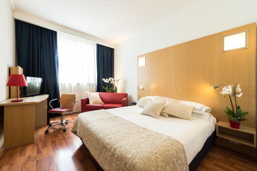 Posteľ alebo postele v izbe v ubytovaní Mitico Hotel & Natural Spa