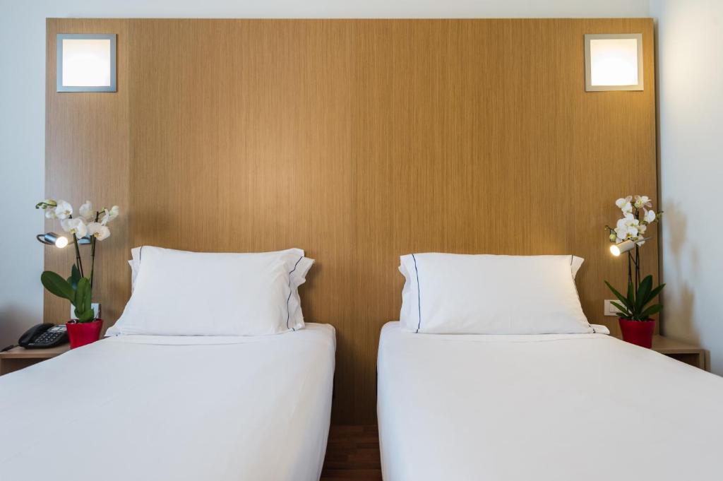 Posteľ alebo postele v izbe v ubytovaní Mitico Hotel & Natural Spa
